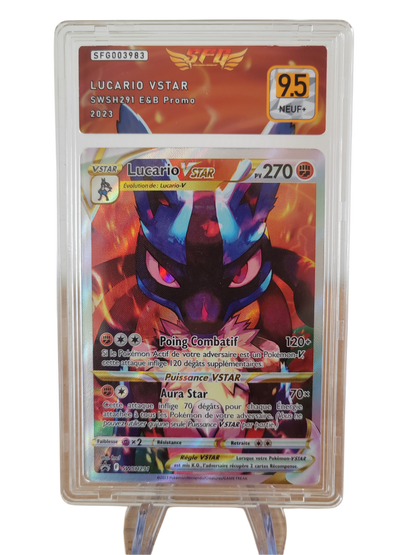 LUCARIO Vstar SWSH291 - Promo - EB12.5 Zénith Suprême - SFG 9.5 - Pokémon français