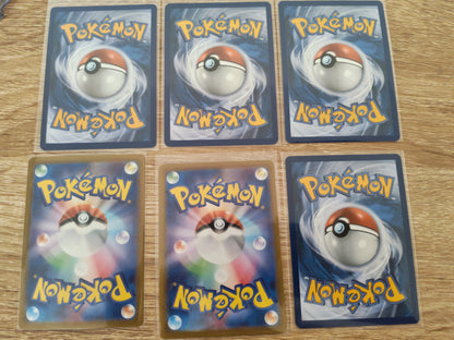 Lot de 6 cartes - Pokémon français et japonais officiel