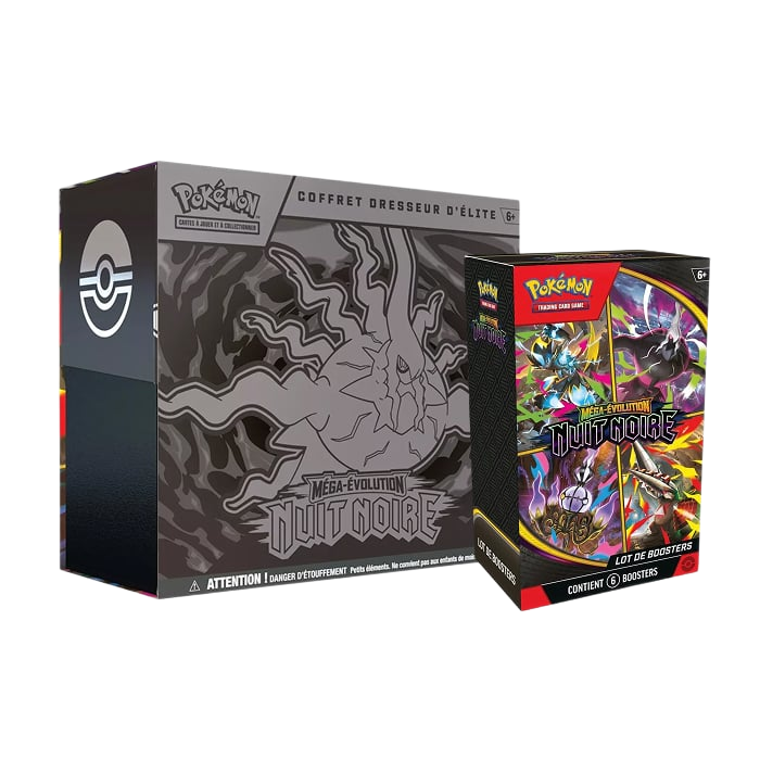 Lot Bundle + ETB ME05 - Nuit Noire - Pokémon français officiel