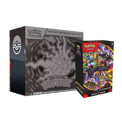 Lot Bundle + ETB ME05 - Nuit Noire - Pokémon français officiel