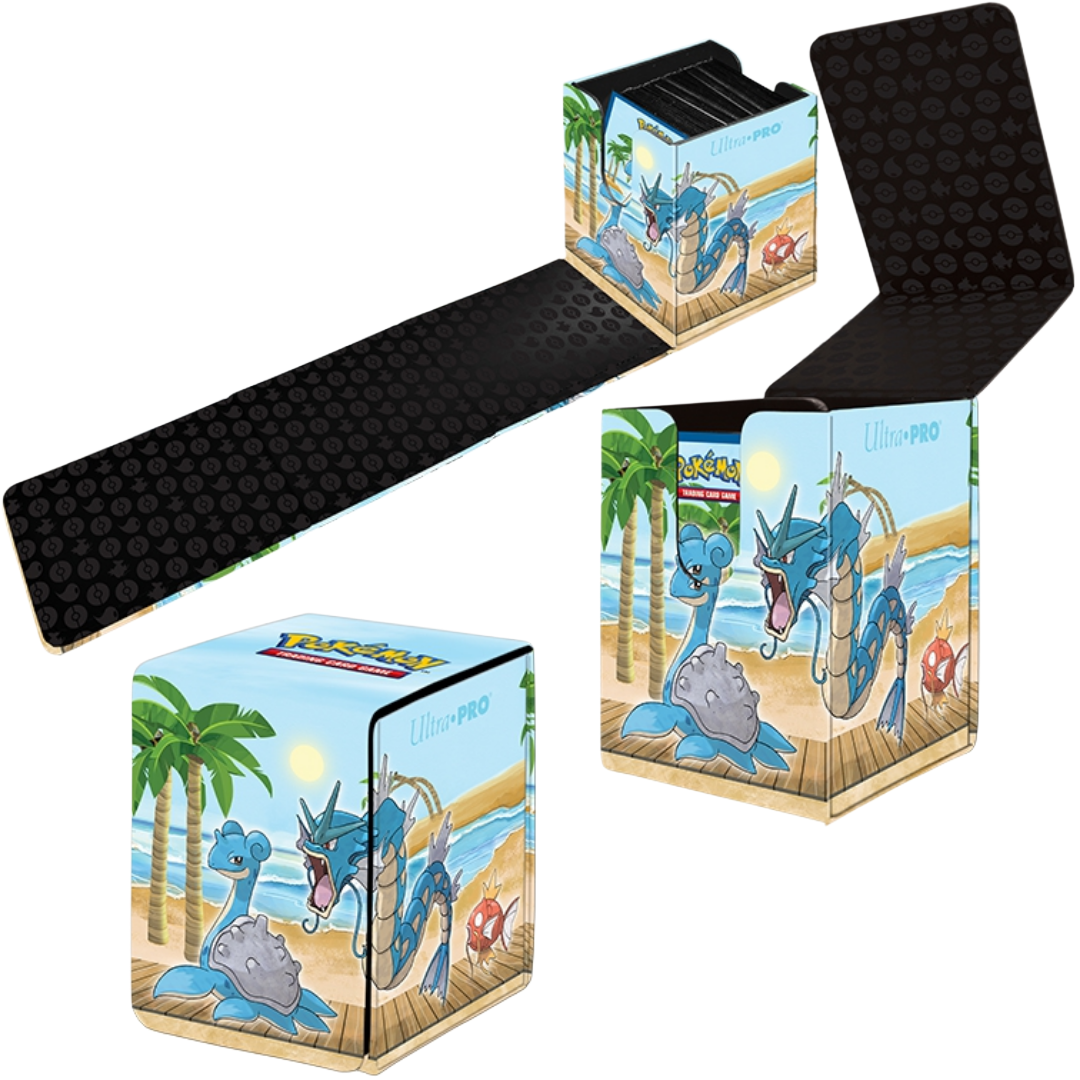 Deck box LOKHLASS rigide simili cuir - Ultra Pro - Pokémon officiel