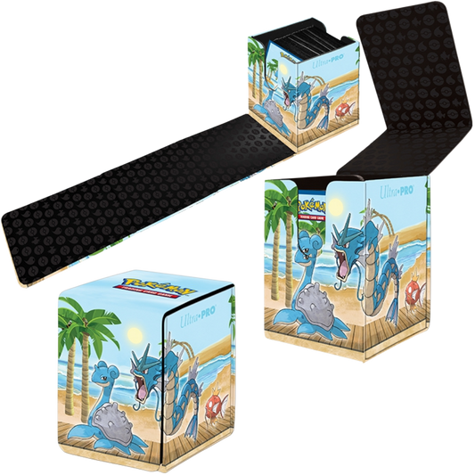 Deck box LOKHLASS rigide simili cuir - Ultra Pro - Pokémon officiel