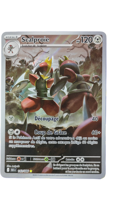 SCALPROIE 143/086 - EV10.5 Foudre Noire - Pokémon français