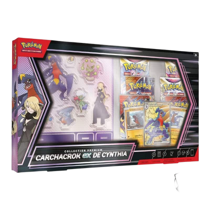 Coffret collection Premium - CARCHACROK EX de Cynthia - Pokémon français