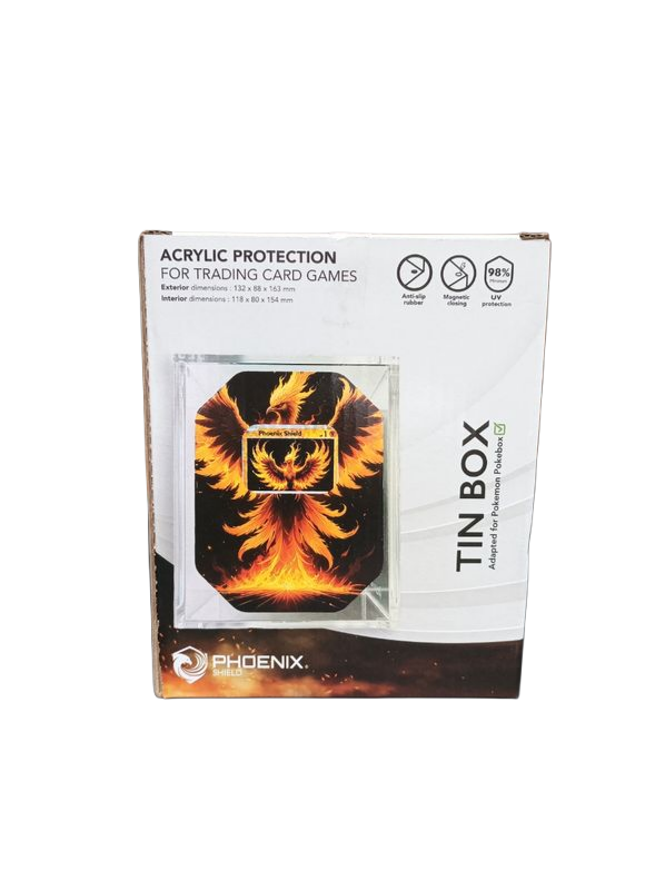 Protection acrylique pour POKEBOX - Phoenix Shield