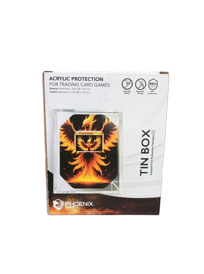 Protection acrylique pour POKEBOX - Phoenix Shield