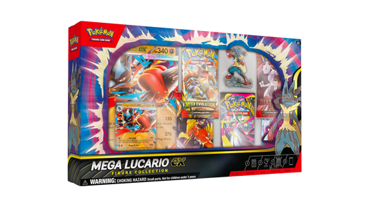 Coffret Collection Figurine Méga LUCARIO Ex - Pokémon français