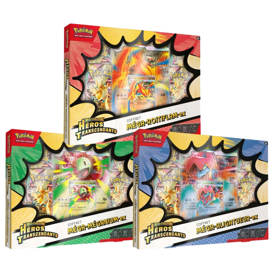 Coffret Méga starter - ME2.5 Héros Transcendants - Pokémon français officiel