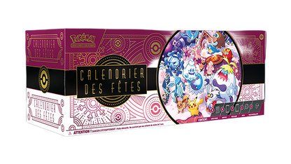 Calendrier des fêtes 2025 - Pokémon français