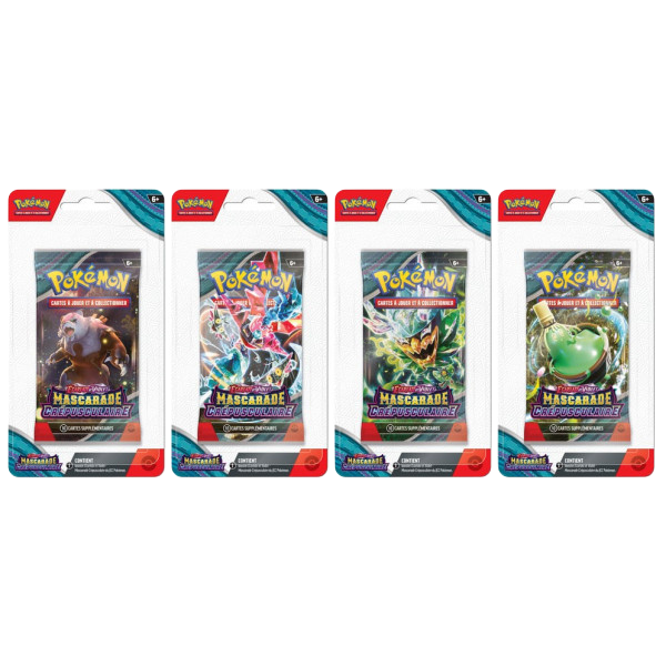 Blister EV06 - Mascarade Crépusculaire - Pokémon français