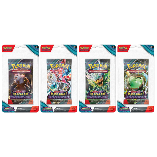 Blister EV06 - Mascarade Crépusculaire - Pokémon français