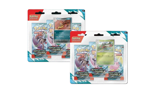 Tripack EV09 - Aventures Ensemble - Pokémon français