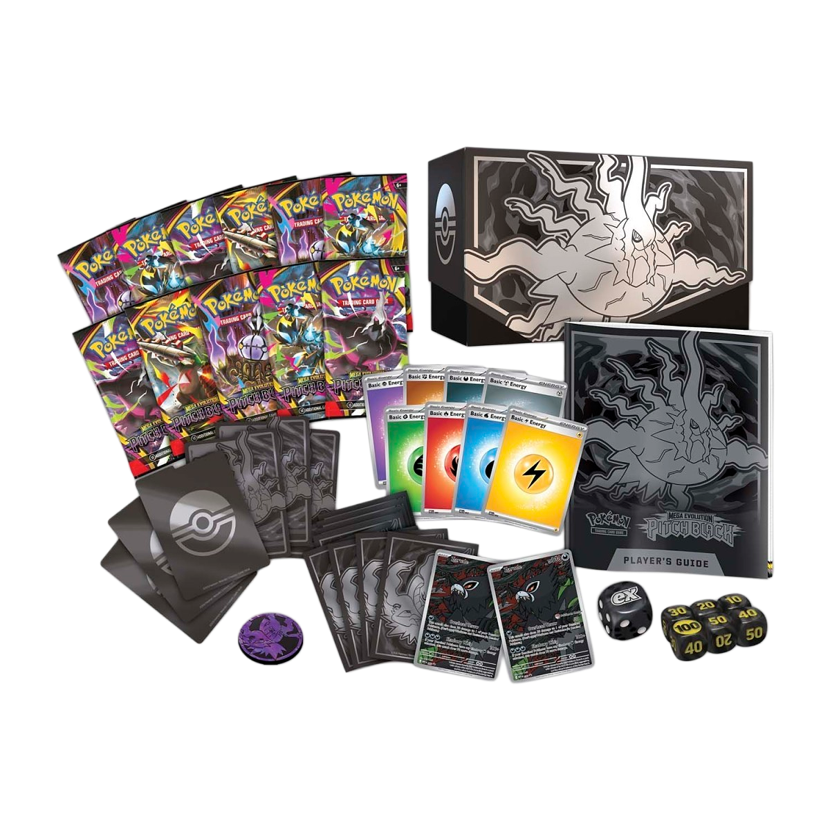 ‼️PRÉ-COMMANDE ‼️ Pack ETB + display ME05 - Nuit Noire - Pokémon français officiel