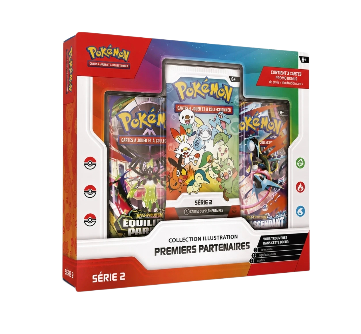 Coffret 30 ans - Collection illustration - 1ers partenaires v2 - Pokémon français officiel
