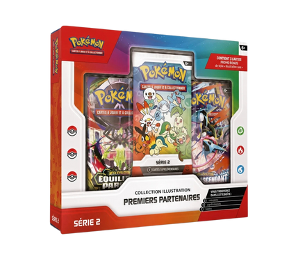 Coffret 30 ans - Collection illustration - 1ers partenaires v2 - Pokémon français officiel