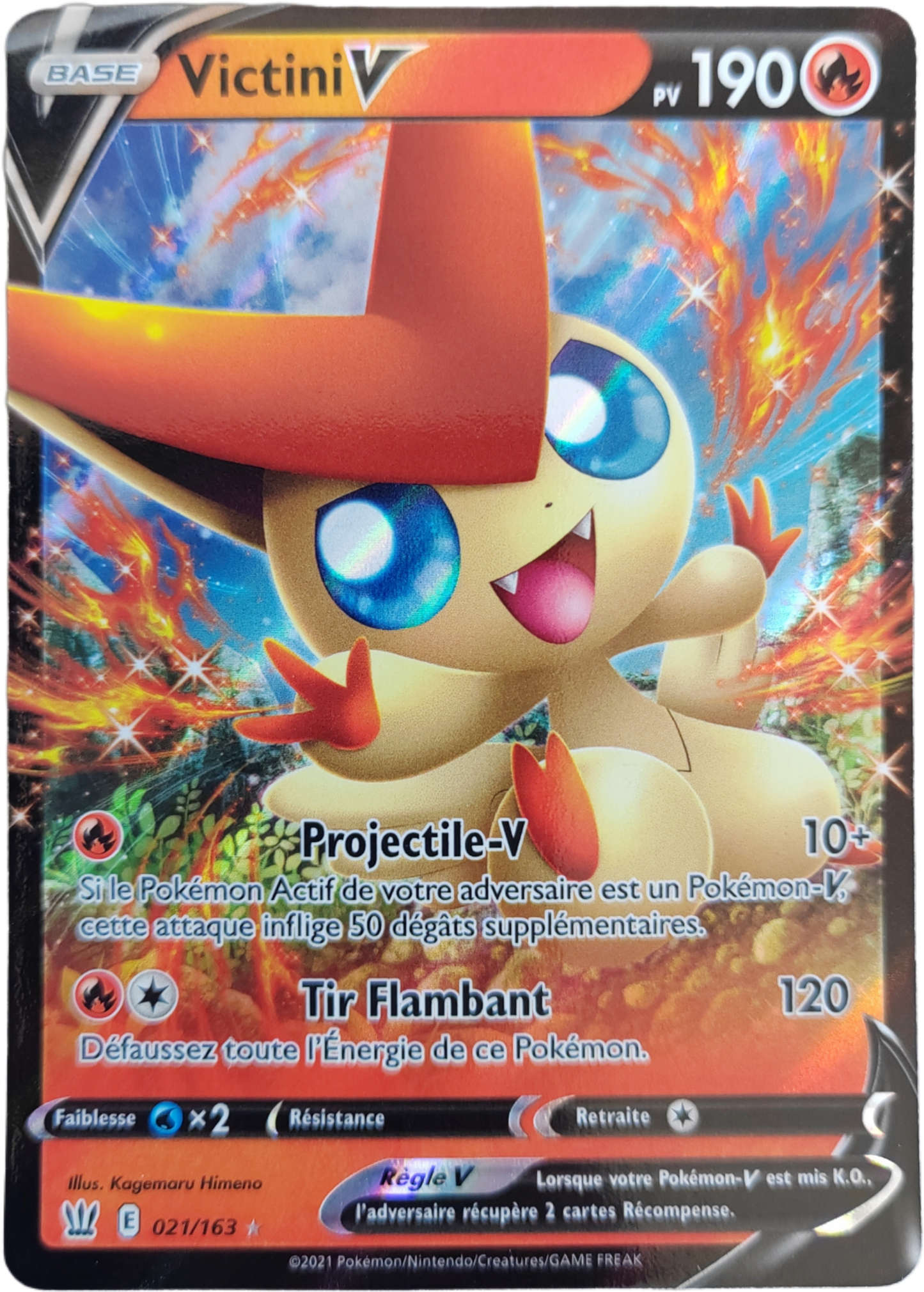 VICTINI V 021/163 - EB05 Style de Combat - Pokémon français