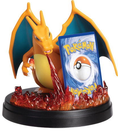 Figurine DRACAUFEU (porte carte) - Pokémon officiel (figurine issue du coffret)