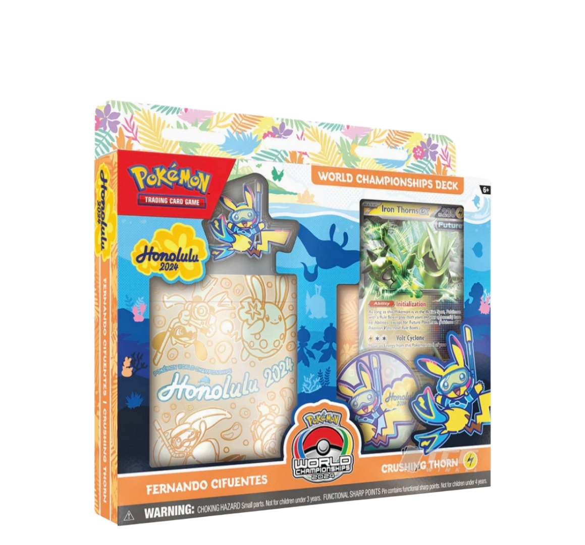 Deck des championnats du monde 2024 - Pokémon français officiel