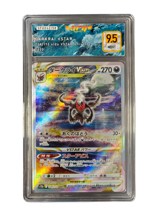 DARKRAI Vstar 228/172 - s12a - SFG 9.5 - Pokémon japonais