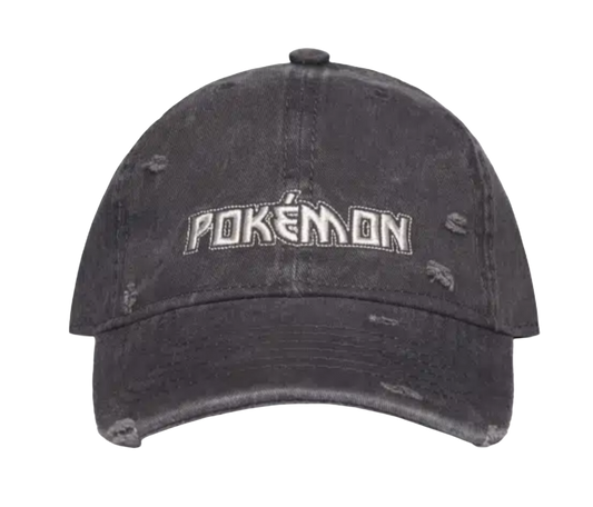 Casquette Pokémon noire délavé - Pokémon officiel
