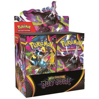 ‼️PRÉ-COMMANDE ‼️ Pack ETB + display ME05 - Nuit Noire - Pokémon français officiel