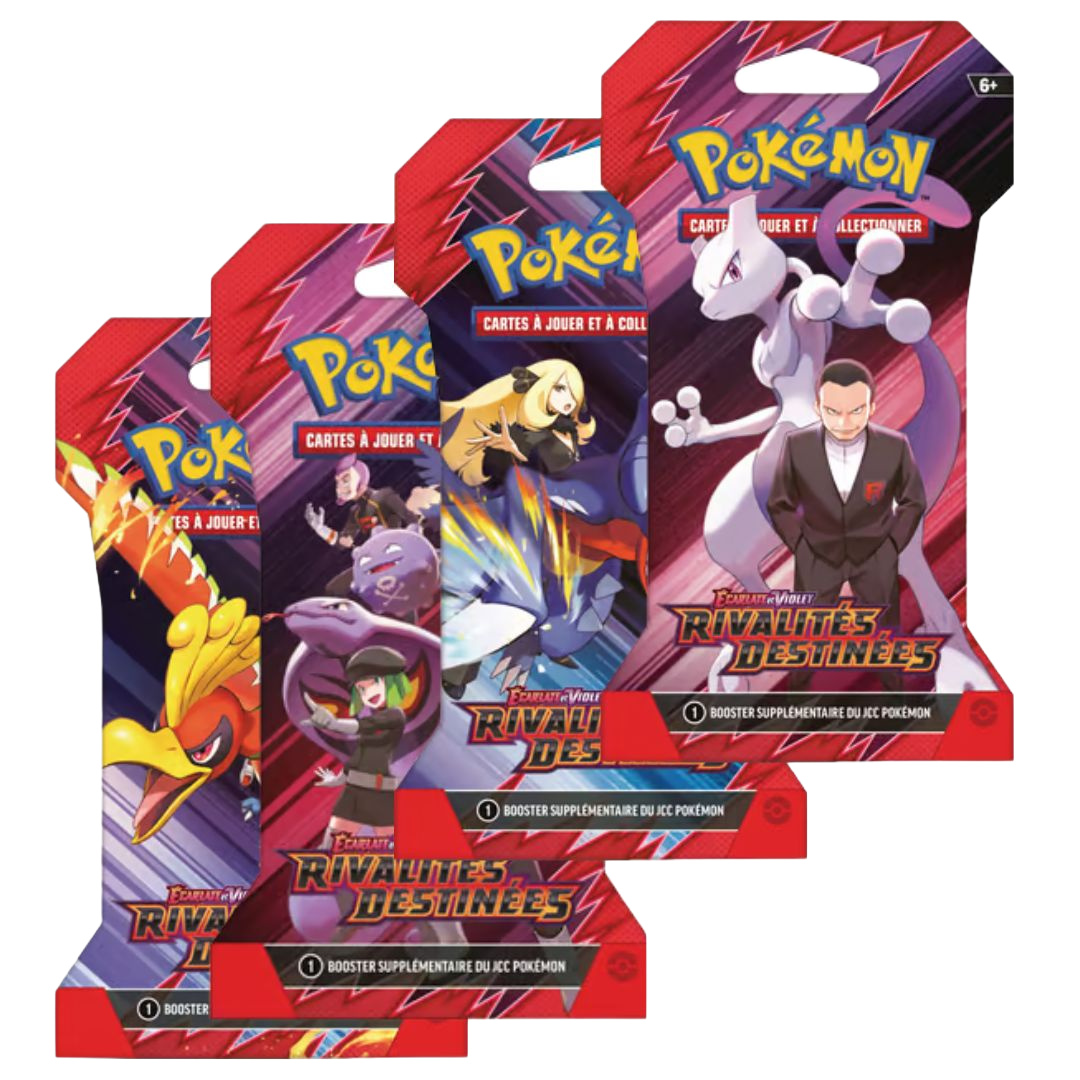 Blister carton EV10 - Rivalités Destinées - Pokémon français