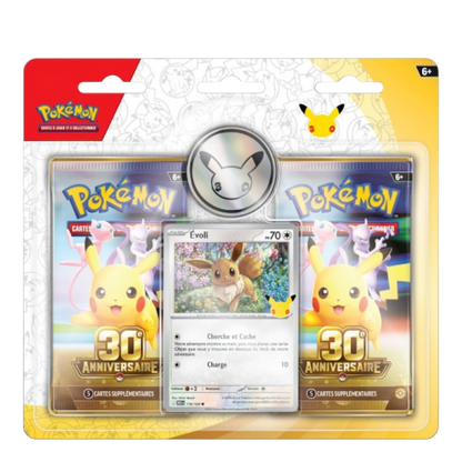 !! Précommande !! Lot duopack 30 ans - Célébration 30th - Pokémon français officiel