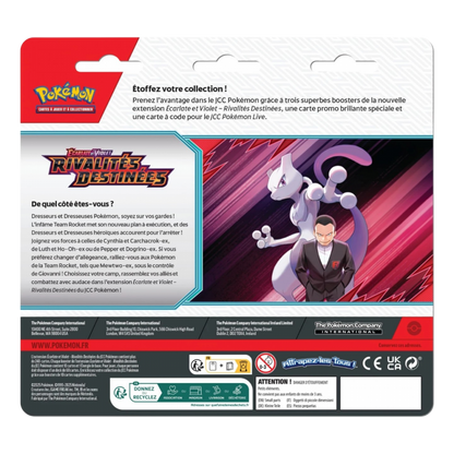 Tripack EV10 Rivalités Destinée - Pokémon français